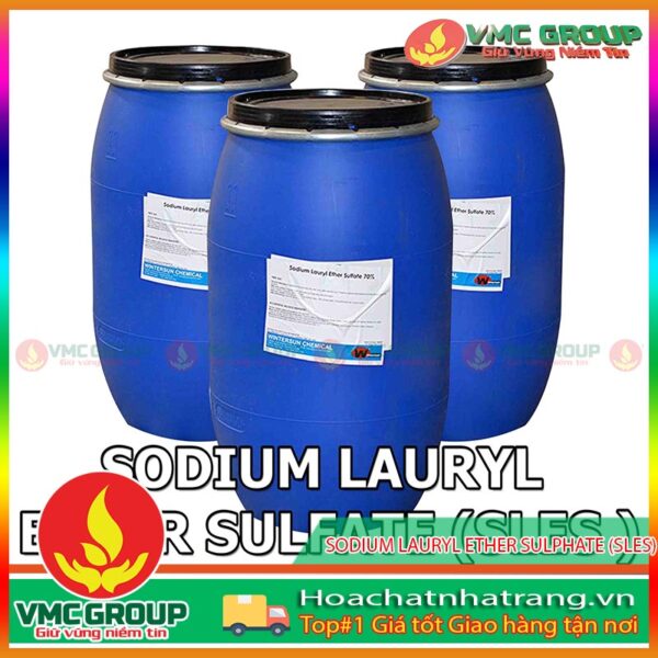 SODIUM LAURYL ETHER SULPHATE (SLES) 160KG TRUNG QUỐC