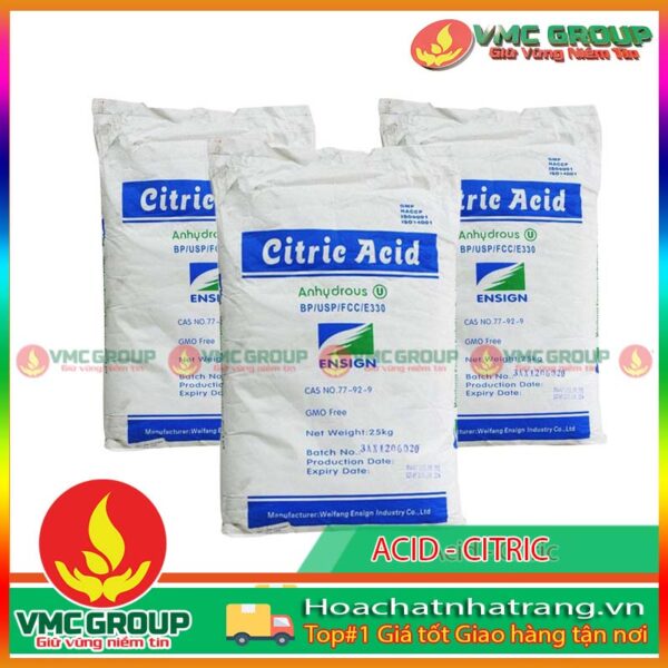 Acid Citric - axit chanh Bao 25kg TQ
