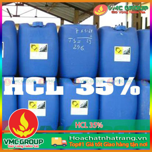 Axit Clohidric HCl 35% Can 30kg