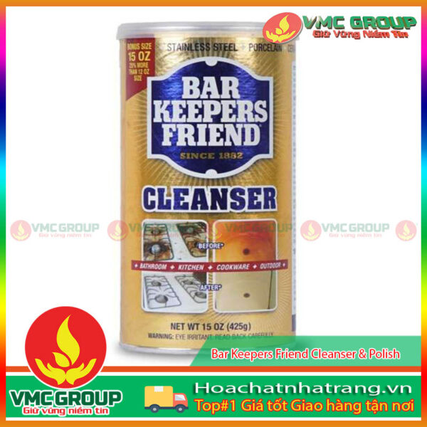 BỘT BAR KEEPERS FRIEND CLEANSER & POLISH