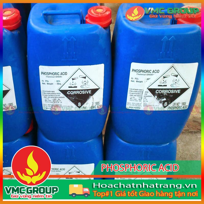 H3PO4 85% TRUNG QUỐC-AXIT PHOTPHORIC CAN 35KG