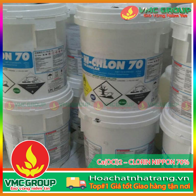 Ca(OCl)2 – CLORIN NIPPON 70% HCNT
